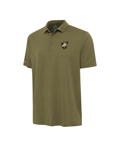 Antigua Men's Olive Army Black Knights Reprocess Polo Shirt