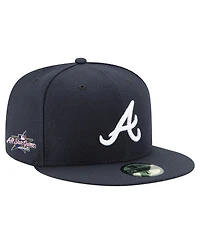 New Era Men's Navy Atlanta Braves 2025 Mlb All-Star Game 59FIFTY Fitted Hat