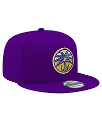 New Era Men's and Women's Purple Los Angeles Sparks Logo 9FIFTY Snapback Hat