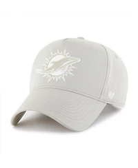 '47 Brand Men's Cream Miami Dolphins Foundation Offside Adjustable Hat