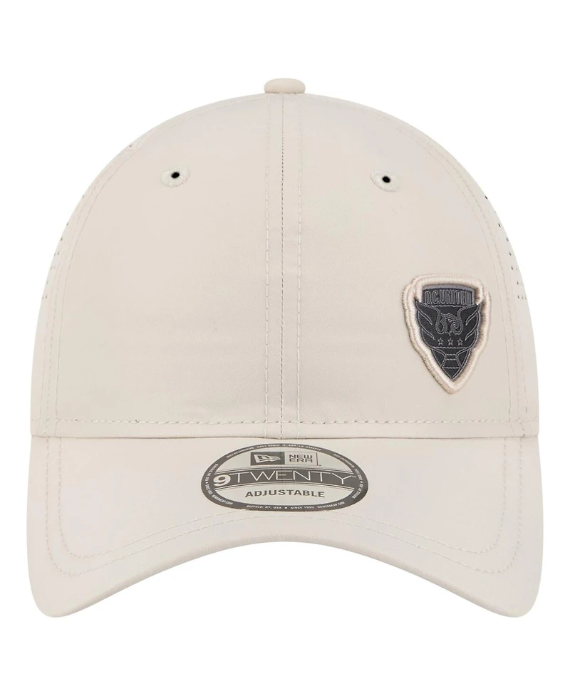 New Era Men's Tan D.c. United Active 9TWENTY Adjustable Hat