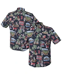 Reyn Spooner Men's Navy Boston Red Sox Scenic Tri-Blend Button-Down Shirt