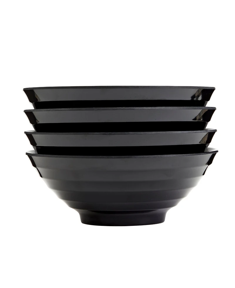 Infuse Melamine Ramen Bowls, Set of 4