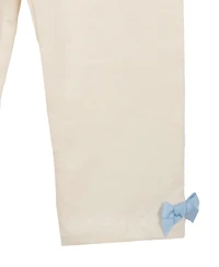 Rare Editions Baby Girls 2-Piece Embroidered Top and Leggings Set