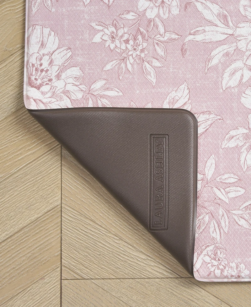 Laura Ashley Iris Anti-Fatigue 2-Pc. Wellness Mats