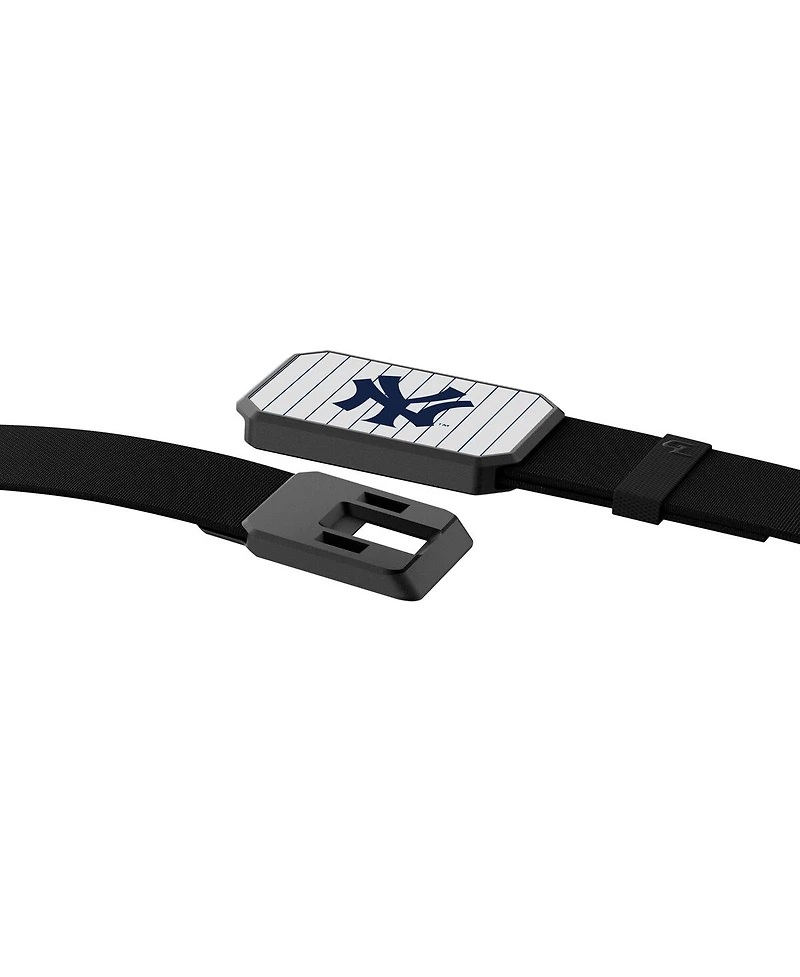 Groove Life Black New York Yankees Belt with Team Color Buckle Belt