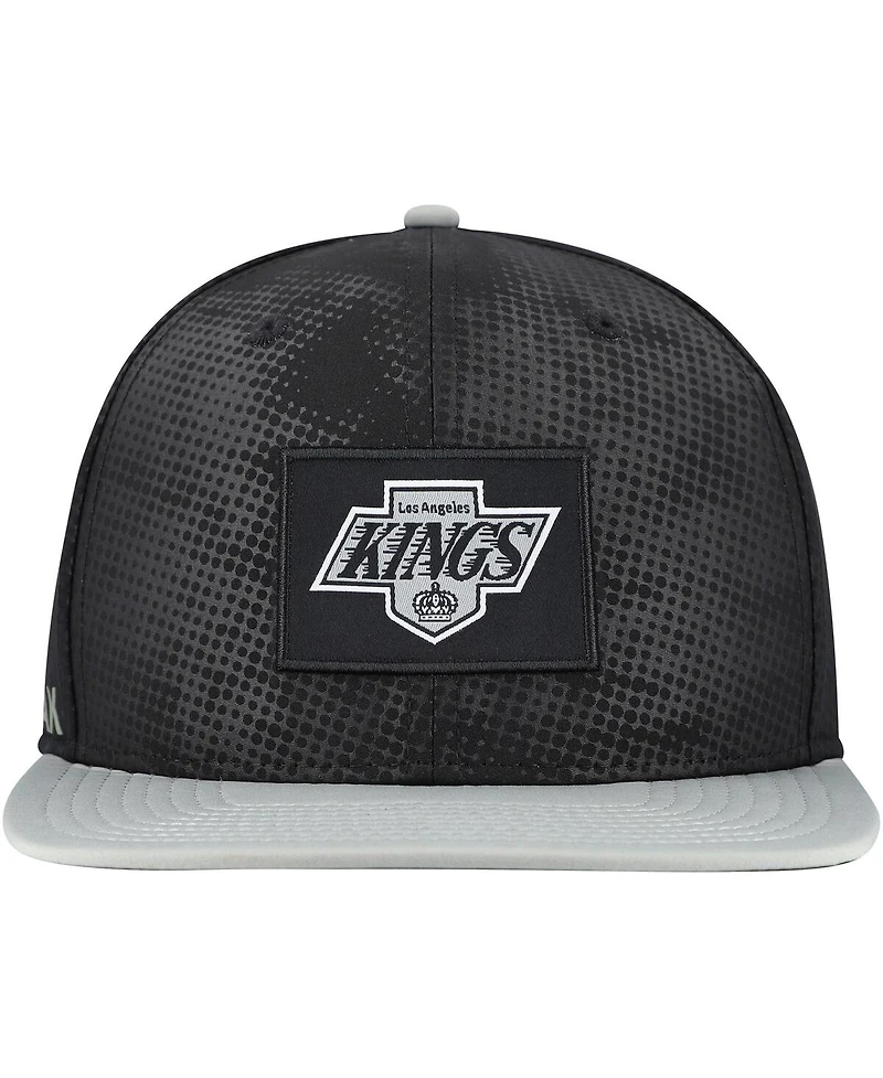 Fanatics Men's Black Los Angeles Kings Authentic Pro Rink Snapback Hat