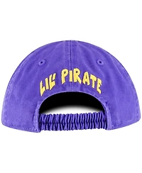 Top of the World Baby Boys and Girls Purple Ecu Pirates Mini Me Flex Hat
