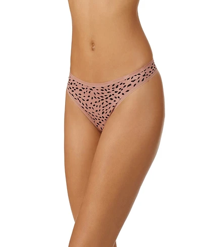 Dkny Women's Micro Thong Underwear 3 Pack