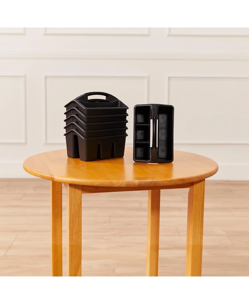 ECR4Kids 4-Compartment Small Caddy, 6-Pack