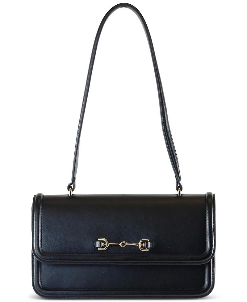 Sam Edelman Loraine Embossed Lizard Flap Shoulder Bag
