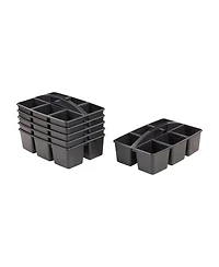 ECR4Kids 6-Compartment Large Caddy, 6-Pack