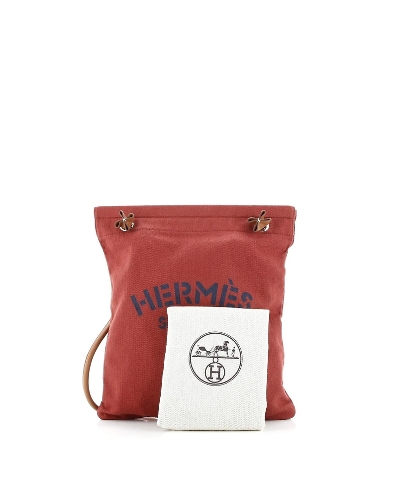 Pre-Owned Hermes Mm Aline Bag Toile
