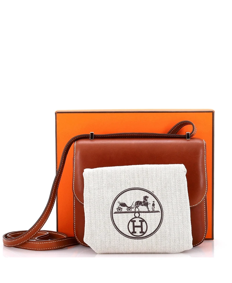 Pre-Owned Hermes 18 Constance Bag Barenia