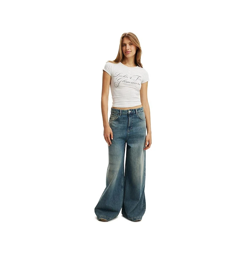 Cotton On Women's 91 Wide Jean