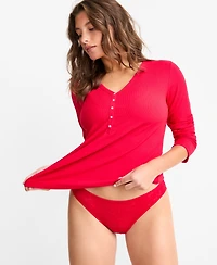 State of Day Women's Mesh Lace Bikini Underwear, Exclusively at Macy's