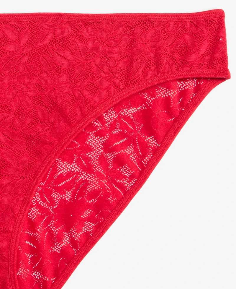 State of Day Women's Mesh Lace Bikini Underwear, Exclusively at Macy's