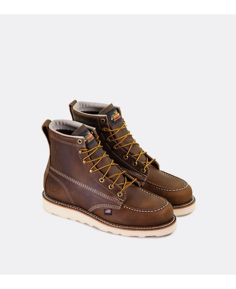 Thorogood American Heritage 6" Moc Toe Work Boots for Men