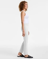 Jm Collection Women's Tummy-Control Cambridge Slim-Leg Pull-On Pants