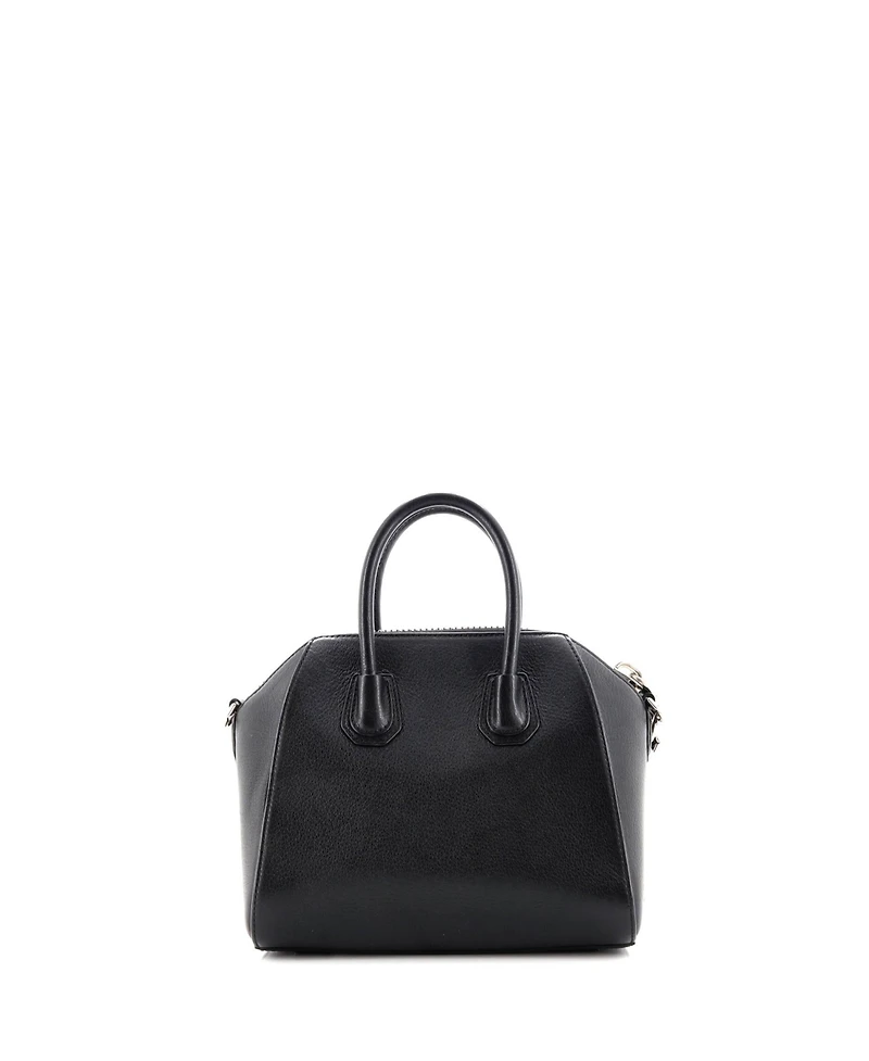 Pre-Owned Givenchy Mini Antigona Bag Leather