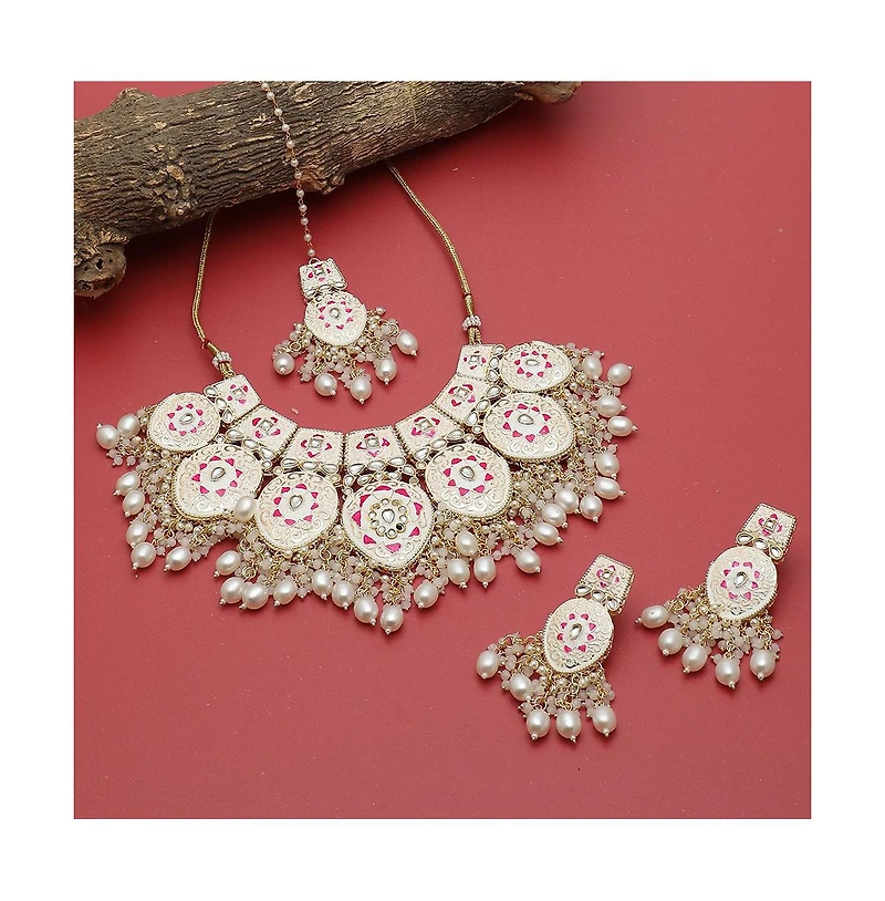 Sohi Stone Statement Jewellery Set