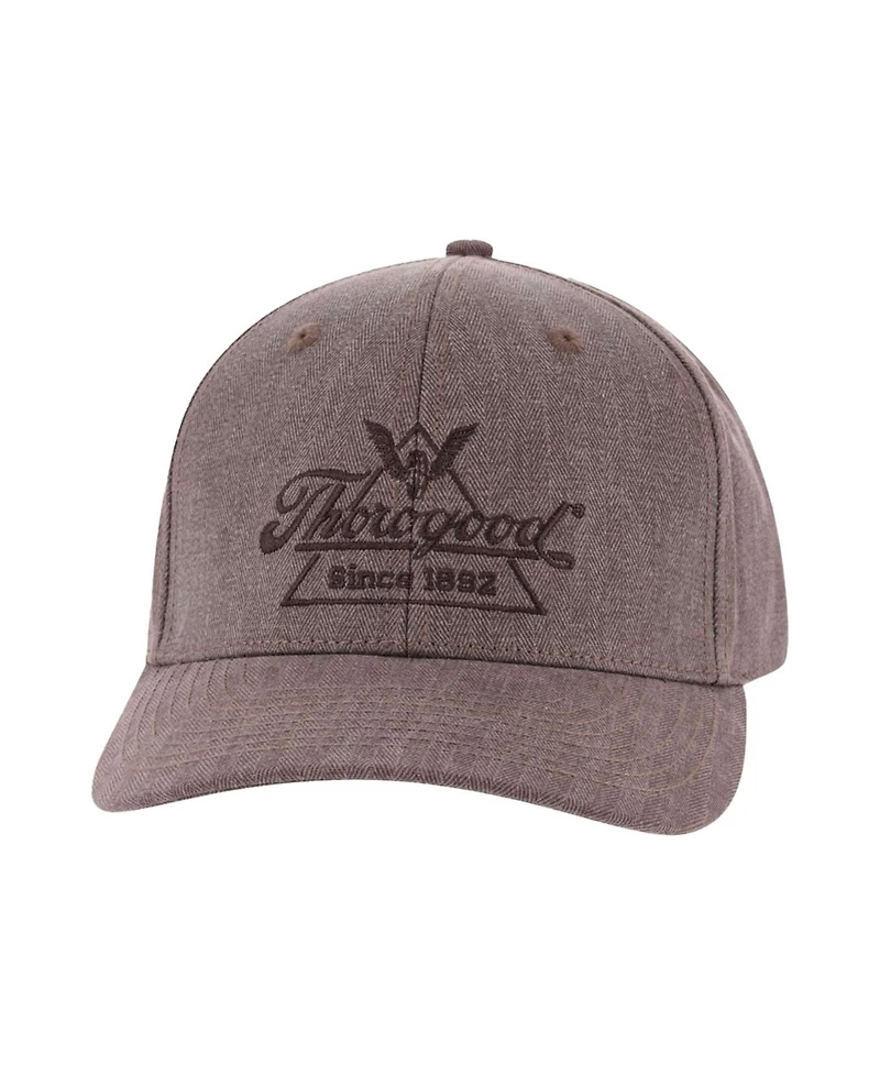 Thorogood Men's Crafting Herringbone Leather Strap Hat
