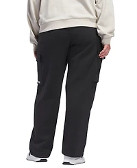 adidas Plus Essentials Fleece Logo Cargo Pants