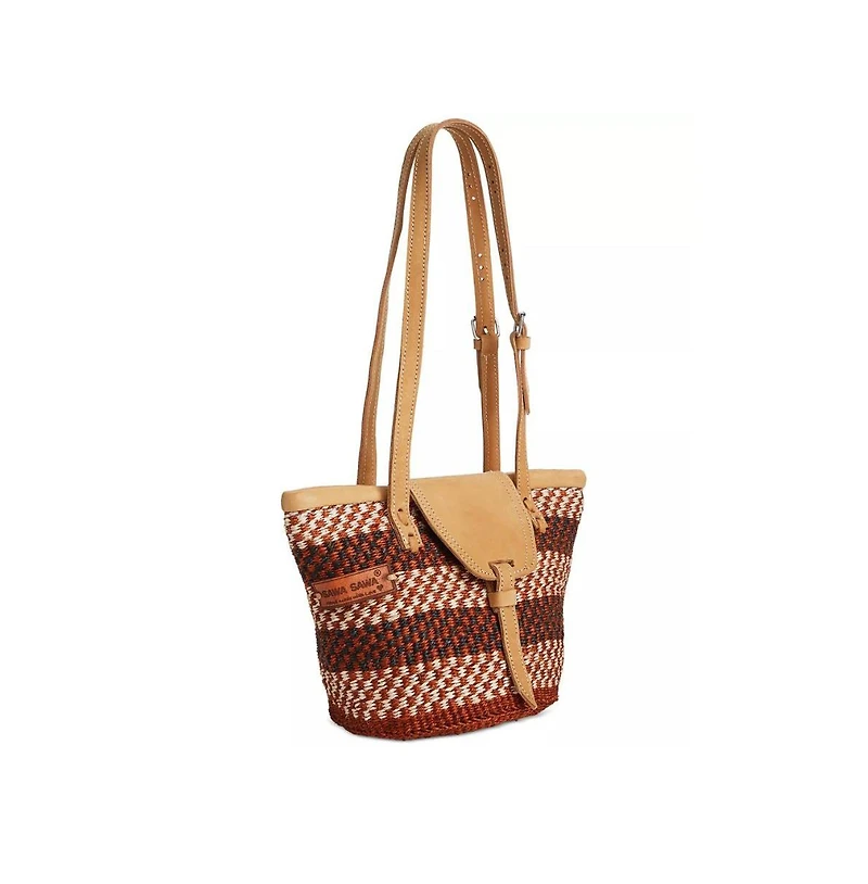 Waves on Earth Handmade Sisal Tote Bag