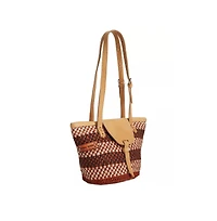 Waves on Earth Handmade Sisal Tote Bag