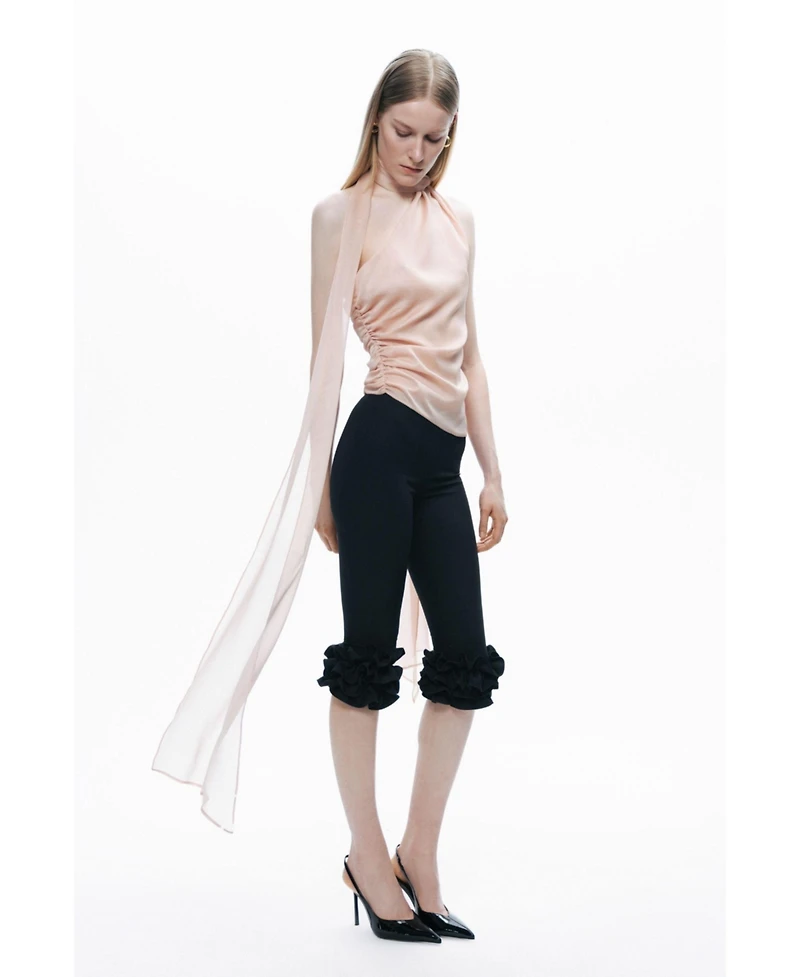 Nocturne Women's Shawl-Inspired Blouse