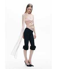 Nocturne Women's Shawl-Inspired Blouse