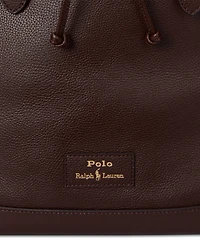 Polo Ralph Lauren Men's Pebbled Leather Backpack