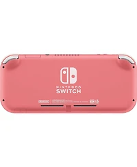 Nintendo Switch Lite Coral Bundle With Mario Kart 8 Deluxe Game