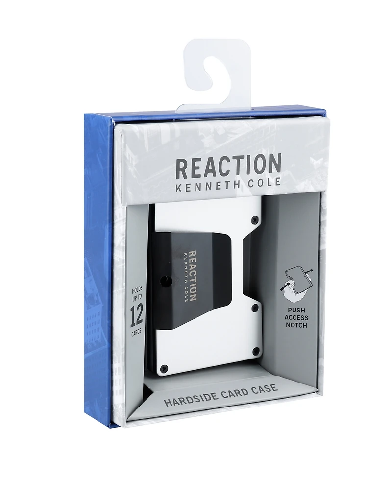 Kenneth Cole Reaction Men's Rfid Slim Hard Side Money Clip Wallet