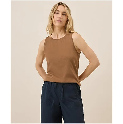 Pact Women's Organic Cotton Softspun High Neck Tank