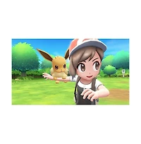 Nintendo Switch Neon Red & Blue Oled Console with Pokemon Let's Go, Eevee!, Nintendo $20 eShop Gift Card