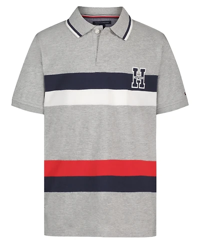 Tommy Hilfiger Little and Toddler Boys Global Eng Polo Shirt