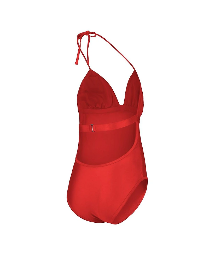 G-iii 4Her by Carl Banks Women's Red Tampa Bay Buccaneers Full Count One-Piece Swimsuit
