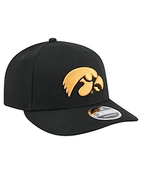 New Era Men's Black Iowa Hawkeyes Low Profile 9FIFTY Snapback Hat