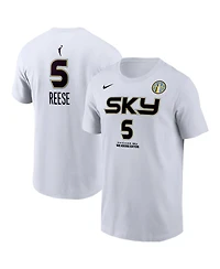 Nike Men's Angel Reese White Chicago Sky Heroine Edition Name Number T-Shirt