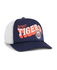 '47 Brand Men's Navy Detroit Tigers Meander Foam Trucker Snapback Hat