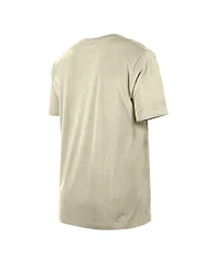 New Era Men's Cream Minnesota Timberwolves Distressed Throwback Vintage Color Pack T-Shirt