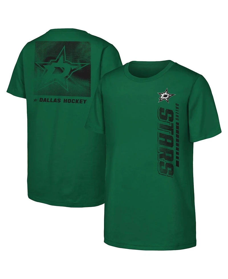 Outerstuff Big Boys and Girls Kelly Green Dallas Stars Atmosphere T-Shirt