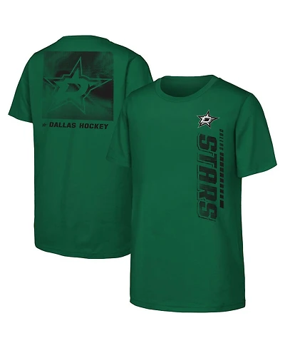 Outerstuff Big Boys and Girls Kelly Green Dallas Stars Atmosphere T-Shirt