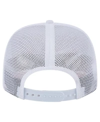 New Era Men's White Miami Marlins Flamingo Mesh Back 9SEVENTY Stretch-Snap Hat