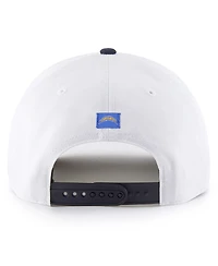 '47 Brand Men's White Los Angeles Chargers Patriotic Overhand Hitch Adjustable Hat
