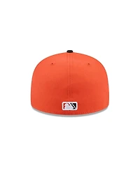 New Era Men's White Peoria Chiefs Theme Nights 59FIFTY Fitted Hat