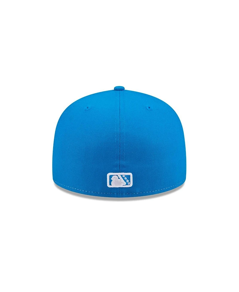 New Era Men's White Durham Bulls Theme Nights 59FIFTY Fitted Hat