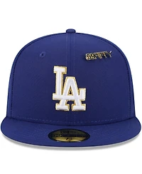 New Era Men's Royal Los Angeles Dodgers 2025 59FIFTY Day Fitted with Pins Hat