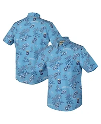 Reyn Spooner Men's Light Blue Kansas City Royals Kekai Performance Button-Up Top